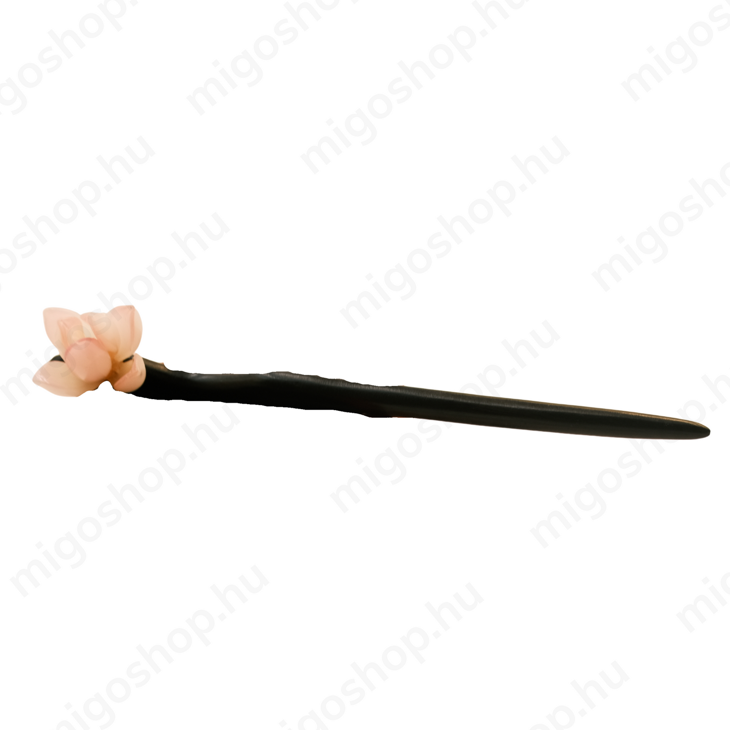 Glazed Ebony Magnolia Flower Stick-Zan