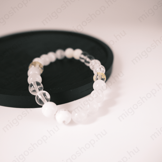 Wuxing (五行) -inspired bracelet -METAL (金 Jīn)