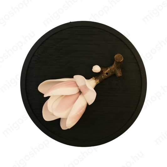 Magnolia Blossom Handmade Ceramic Incense Holder