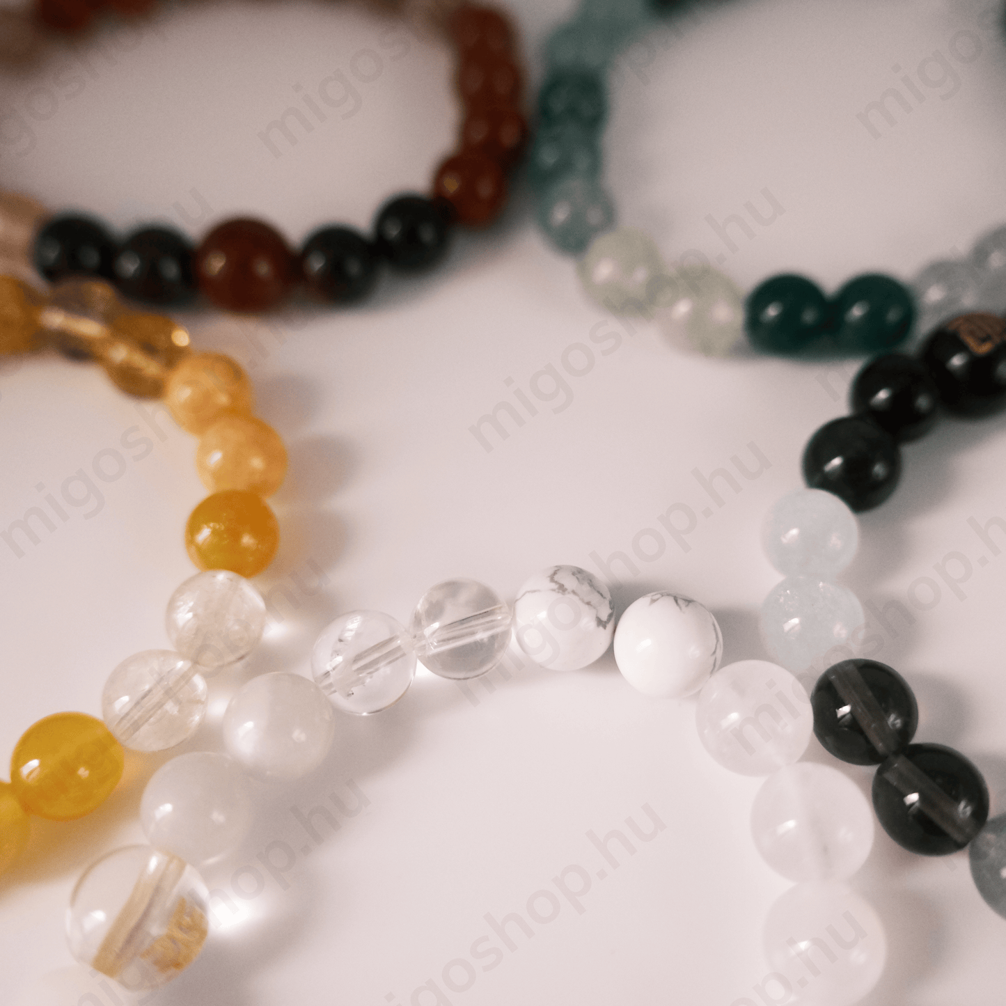 Wuxing (五行) -inspired bracelet -METAL (金 Jīn)