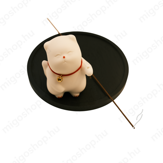 Ceramic Cat Incense Holder